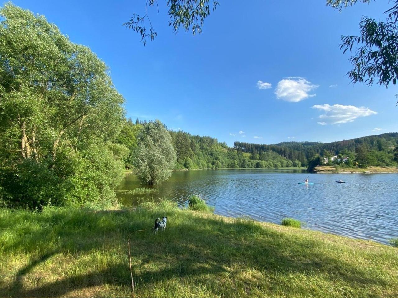 Pension Und Ferienwohnung Am Teich Schleiz Kültér fotó